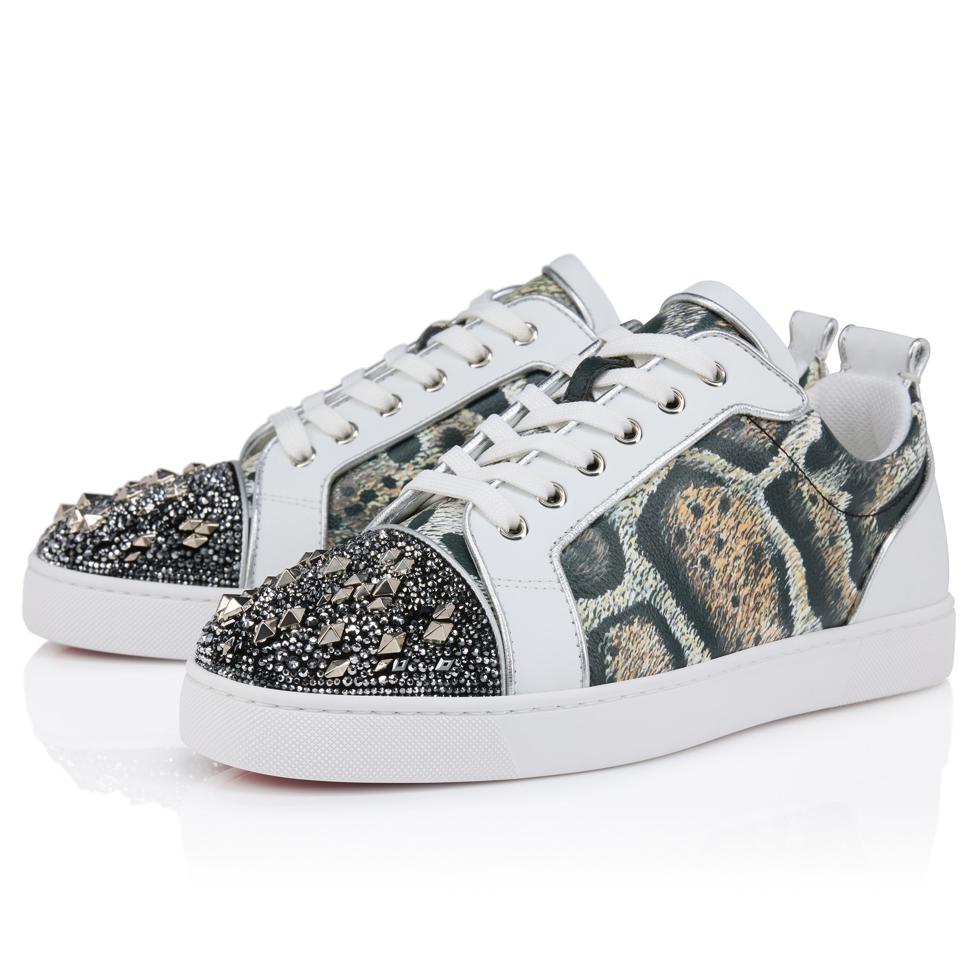 Christian Louboutin Louis Junior P Strass Eternity Men Shoes | Color Multicolor