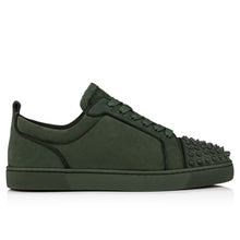 Load image into Gallery viewer, Christian Louboutin Louis Junior Spikes  Men Shoes | Color Green
