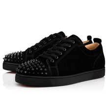 Load image into Gallery viewer, Christian Louboutin Louis Junior Spikes Men Shoes | Color Black
