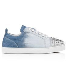 Load image into Gallery viewer, Christian Louboutin Louis Junior Spikes Men Shoes | Color Blue
