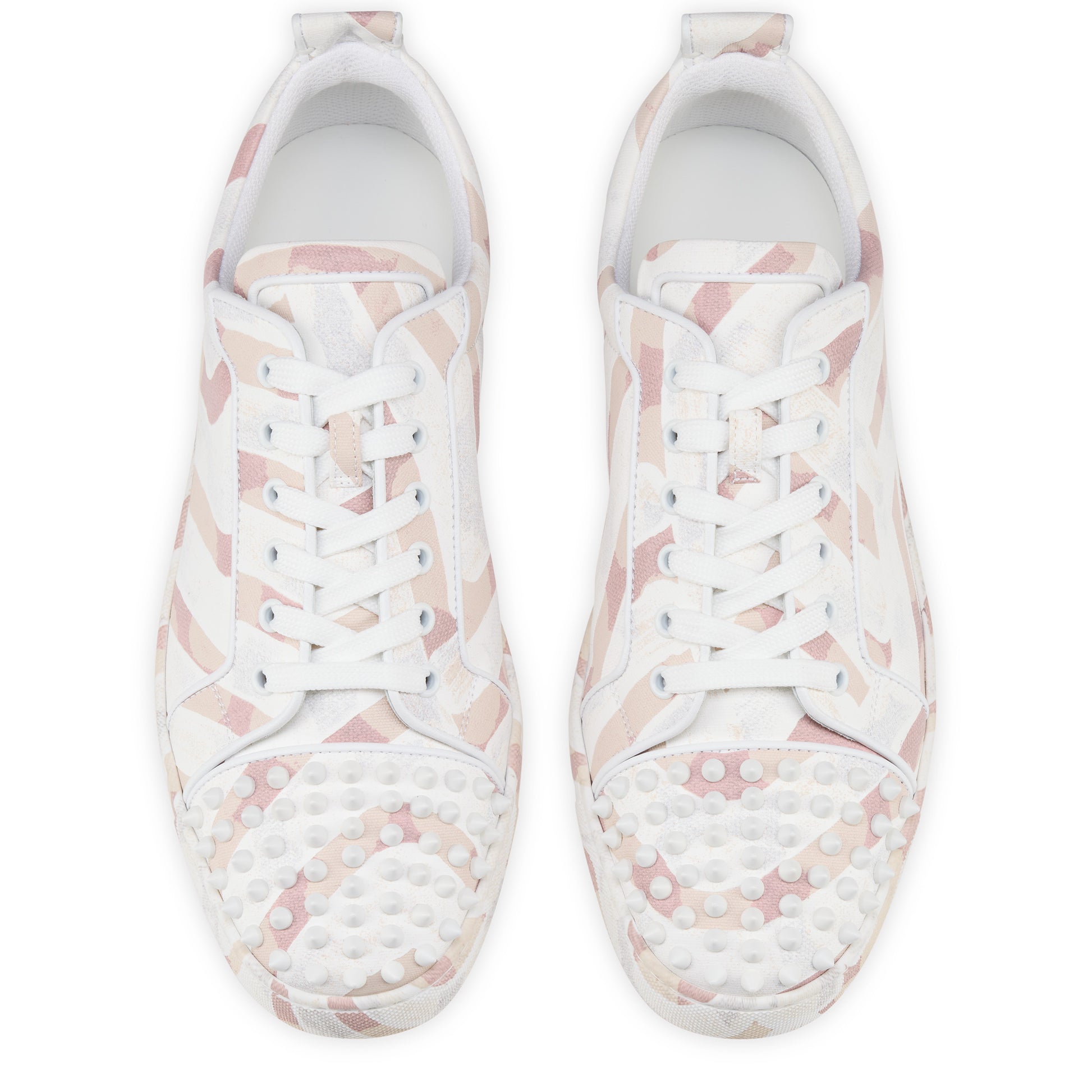 Christian Louboutin Louis Junior Spikes  Men Shoes | Color Beige