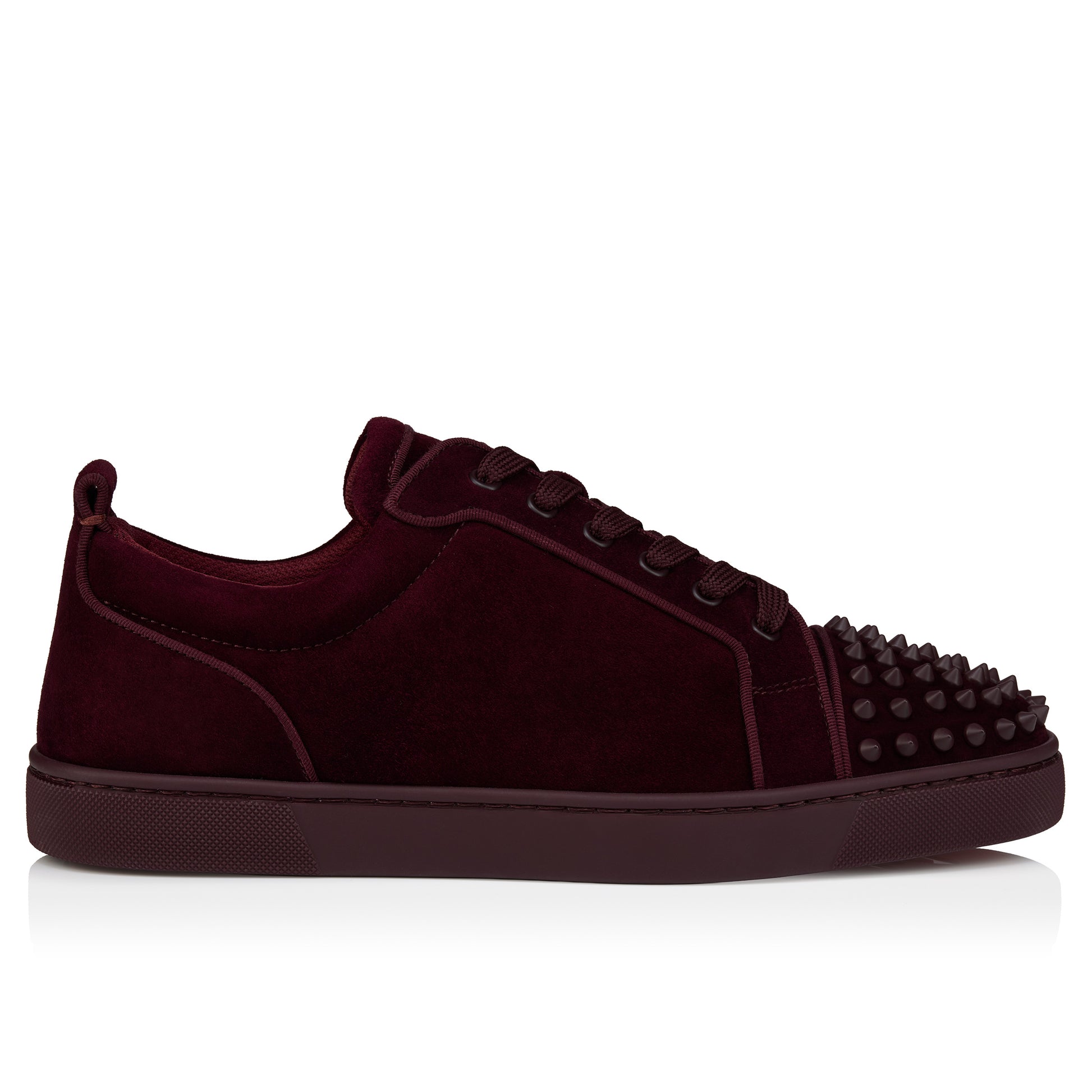 Christian Louboutin Louis Junior Spikes Men Shoes | Color Red