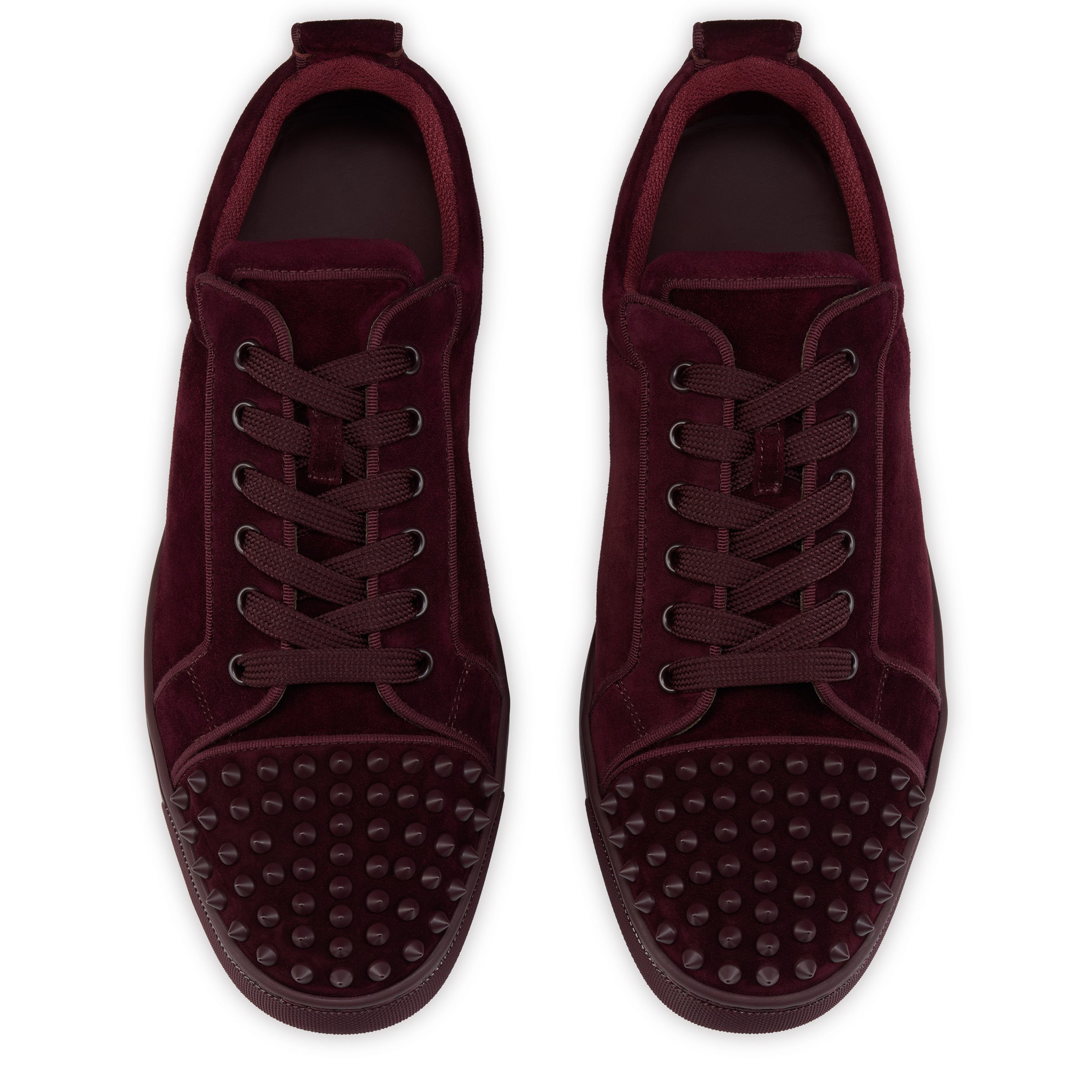 Christian Louboutin Louis Junior Spikes Men Shoes | Color Red