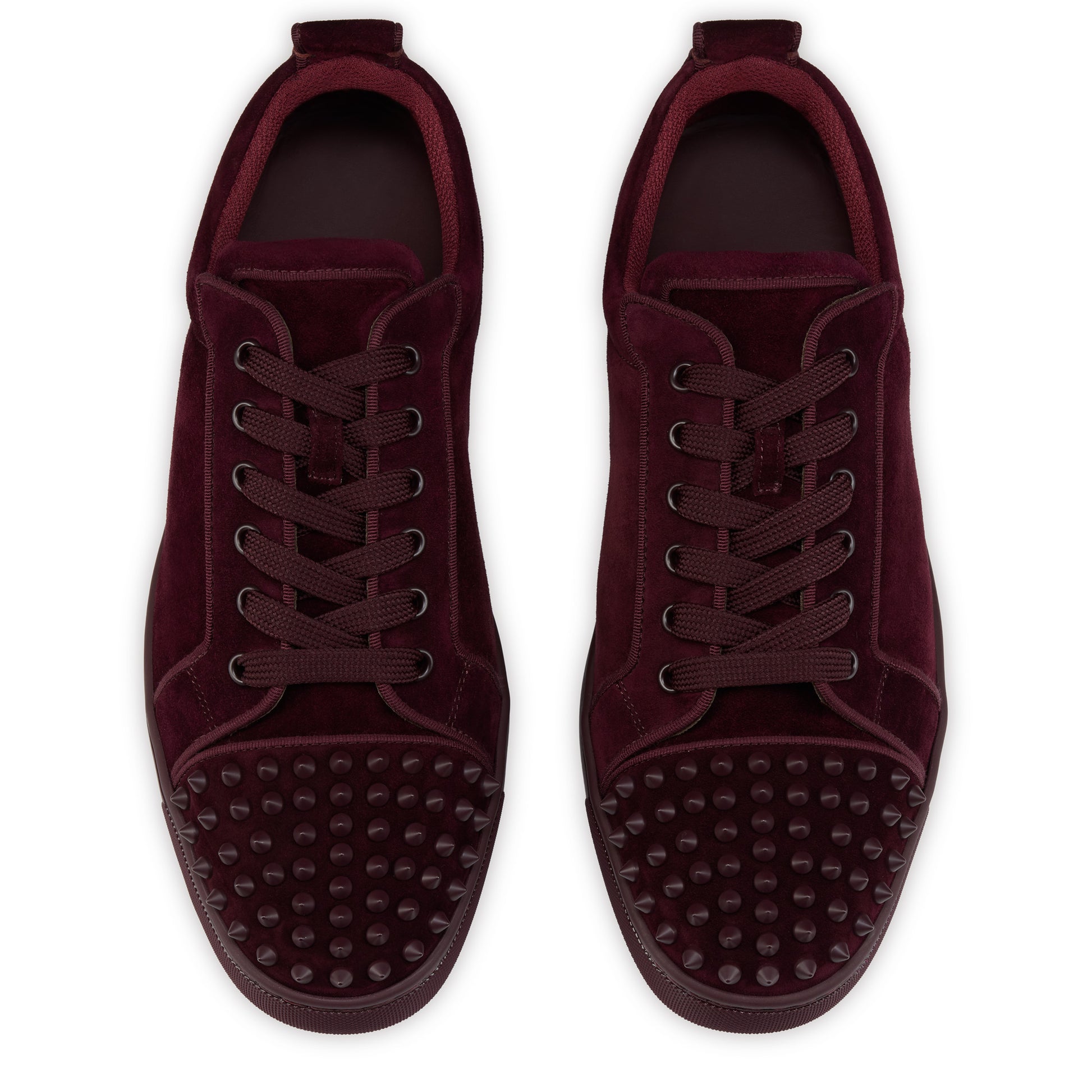 Christian Louboutin Louis Junior Spikes Men Shoes | Color Red