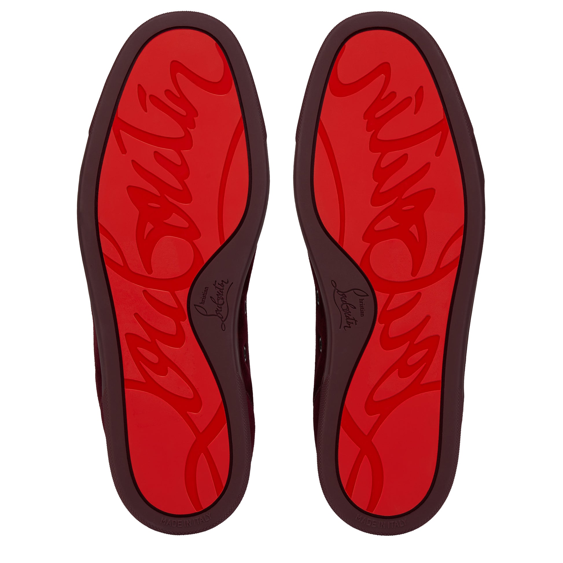 Christian Louboutin Louis Junior Spikes Men Shoes | Color Red