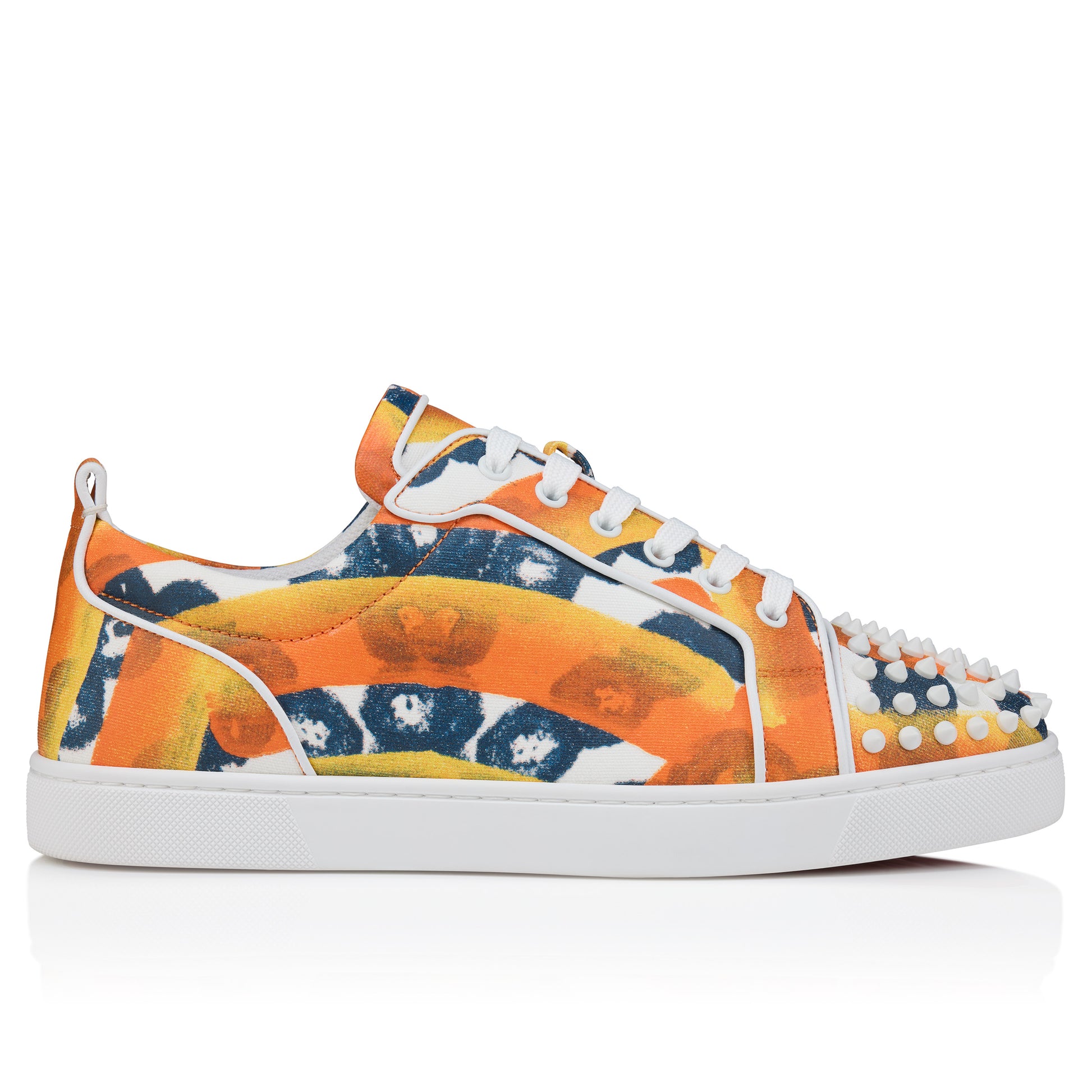 Christian Louboutin Louis Junior Spikes  Men Shoes | Color Multicolor