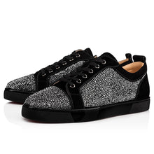 Load image into Gallery viewer, Christian Louboutin Louis Junior Strass Men Shoes | Color Black
