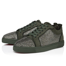 Load image into Gallery viewer, Christian Louboutin Louis Junior Strass Men Shoes | Color Green
