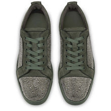 Load image into Gallery viewer, Christian Louboutin Louis Junior Strass Men Shoes | Color Green
