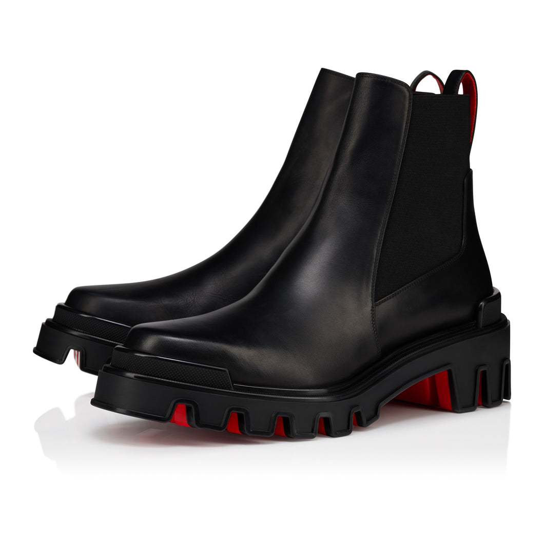 Christian Louboutin Marchacroche Dune Men Shoes | Color Black