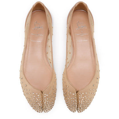 Christian Louboutin Marlougiela Strass Women Shoes | Color Beige