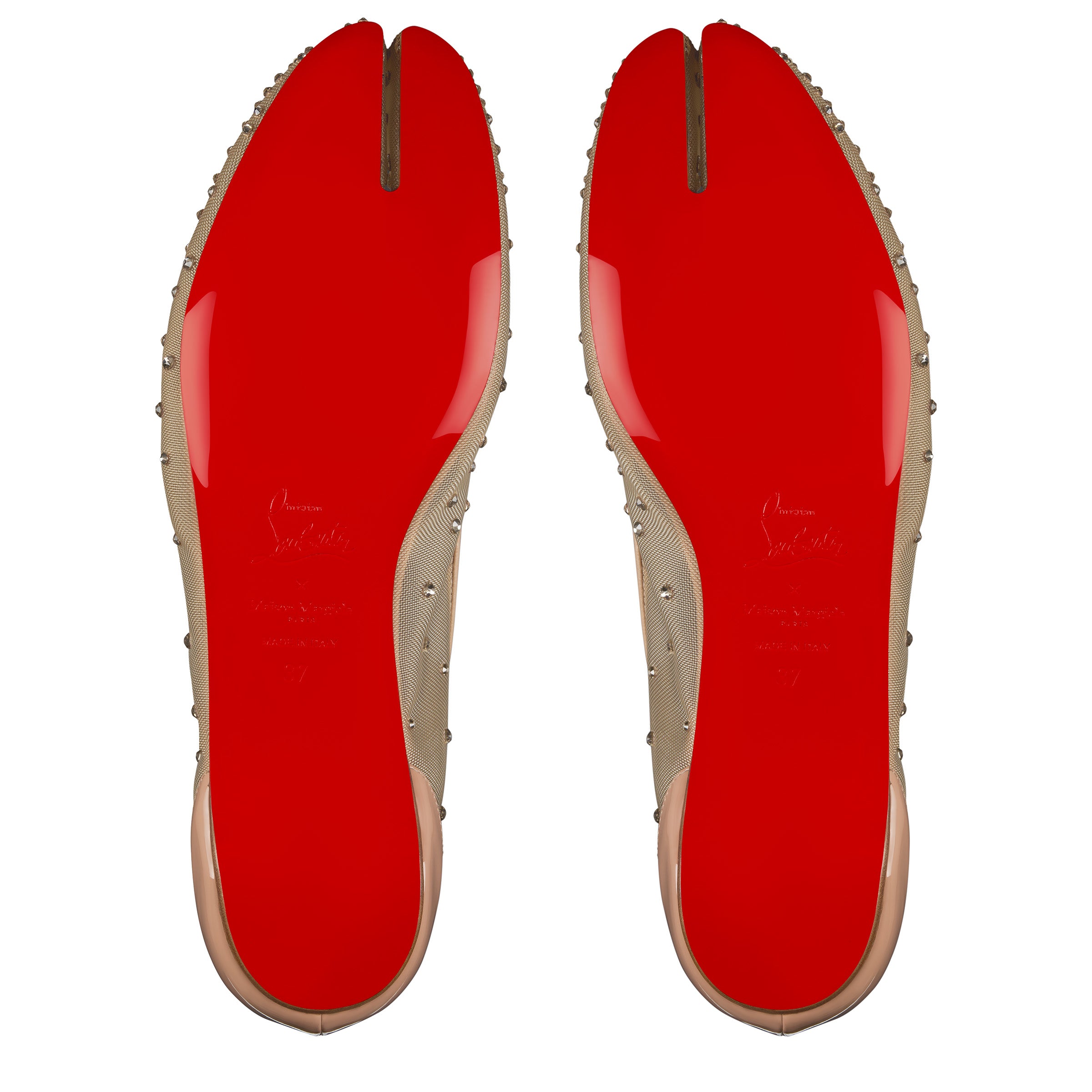 Christian Louboutin Marlougiela Strass Women Shoes | Color Beige