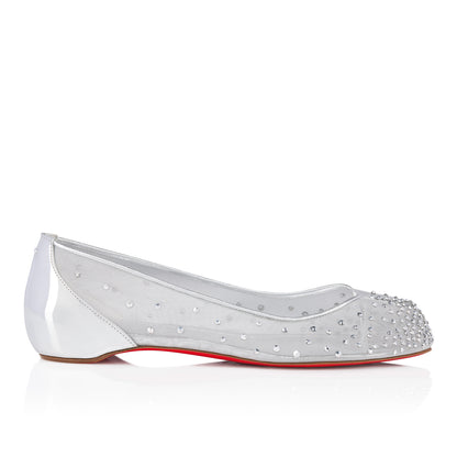 Christian Louboutin Marlougiela Strass Women Shoes | Color Silver