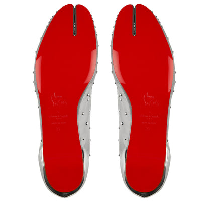 Christian Louboutin Marlougiela Strass Women Shoes | Color Silver