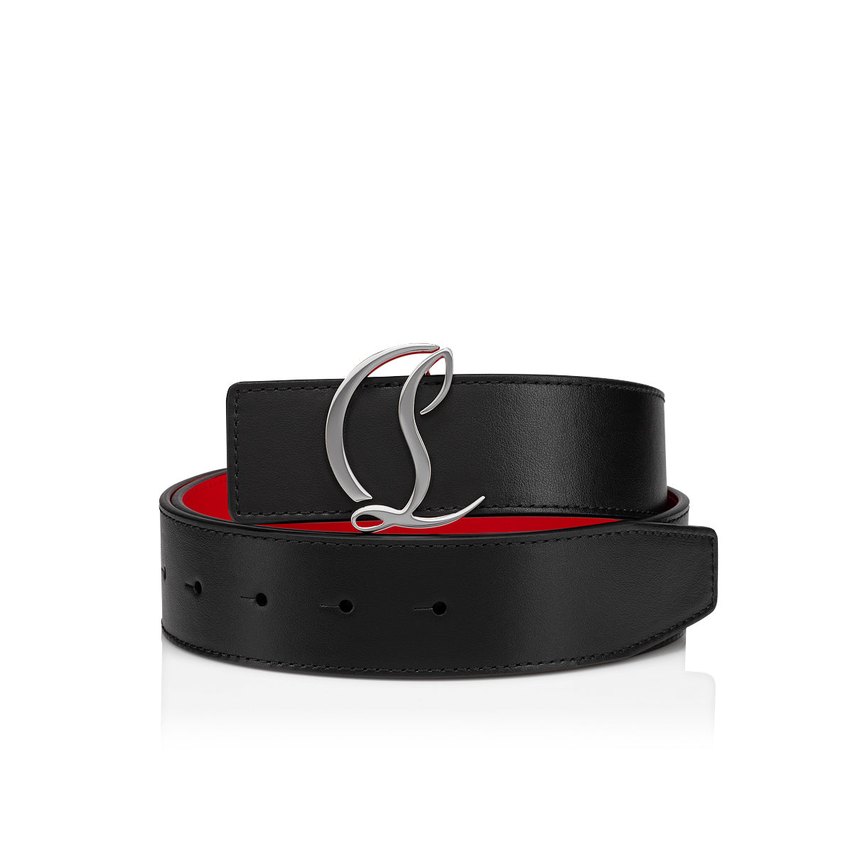 Christian Louboutin M Cl Logo Men Belts | Color Black