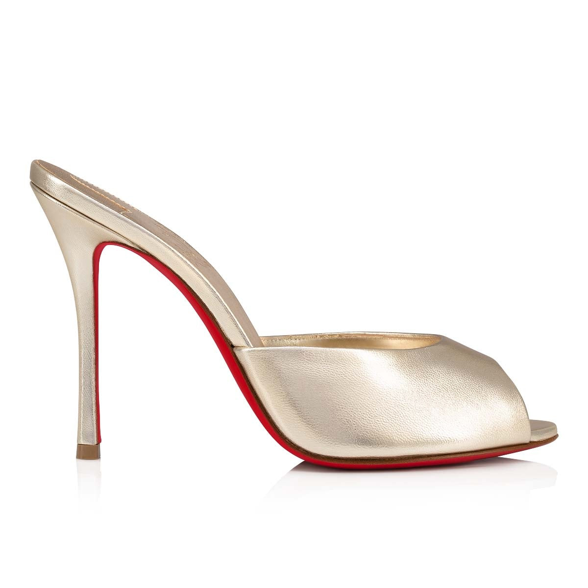 Christian Louboutin Me Dolly Women Shoes | Color Gold