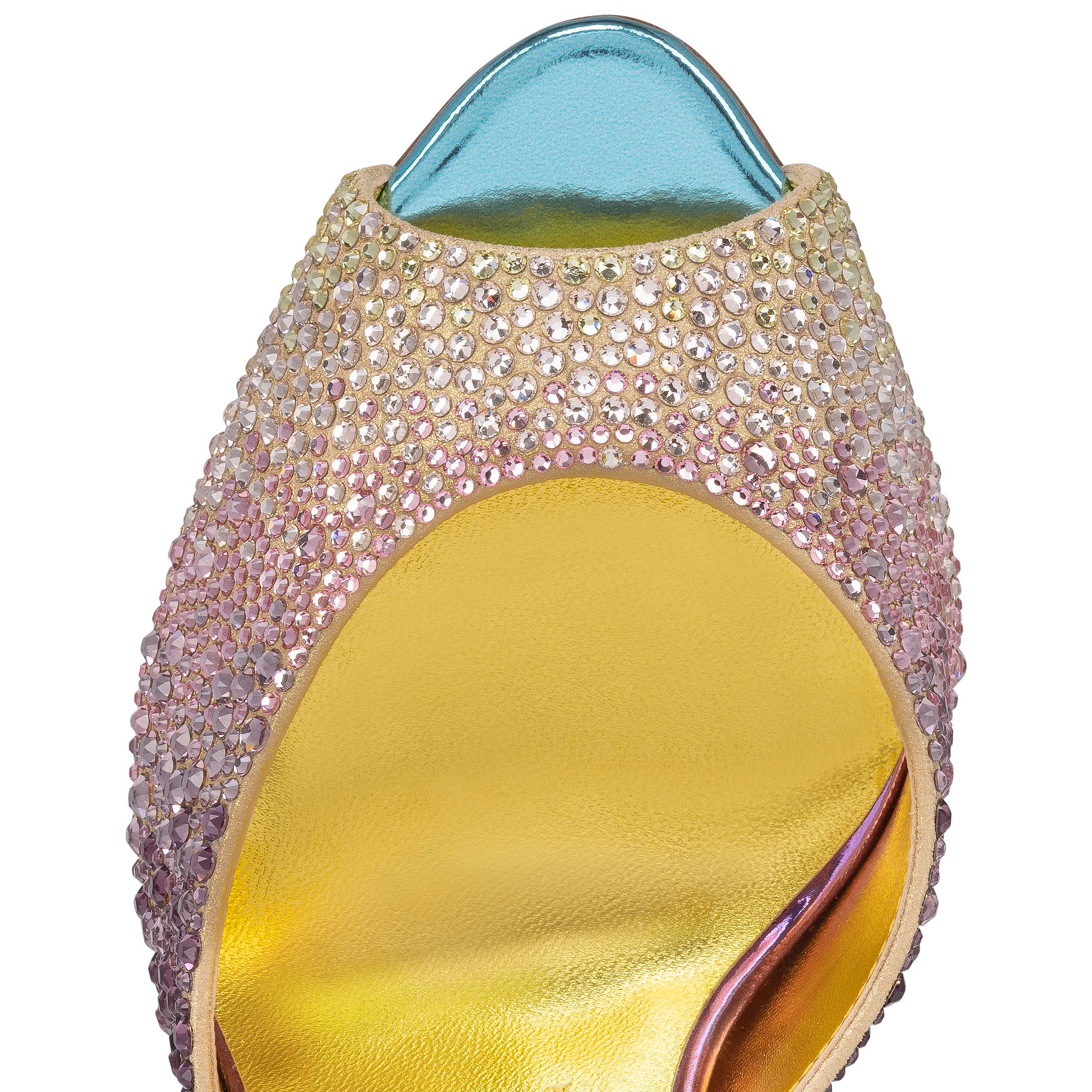 Christian Louboutin Me Dolly Strass Boreal Women Shoes | Color Multicolor