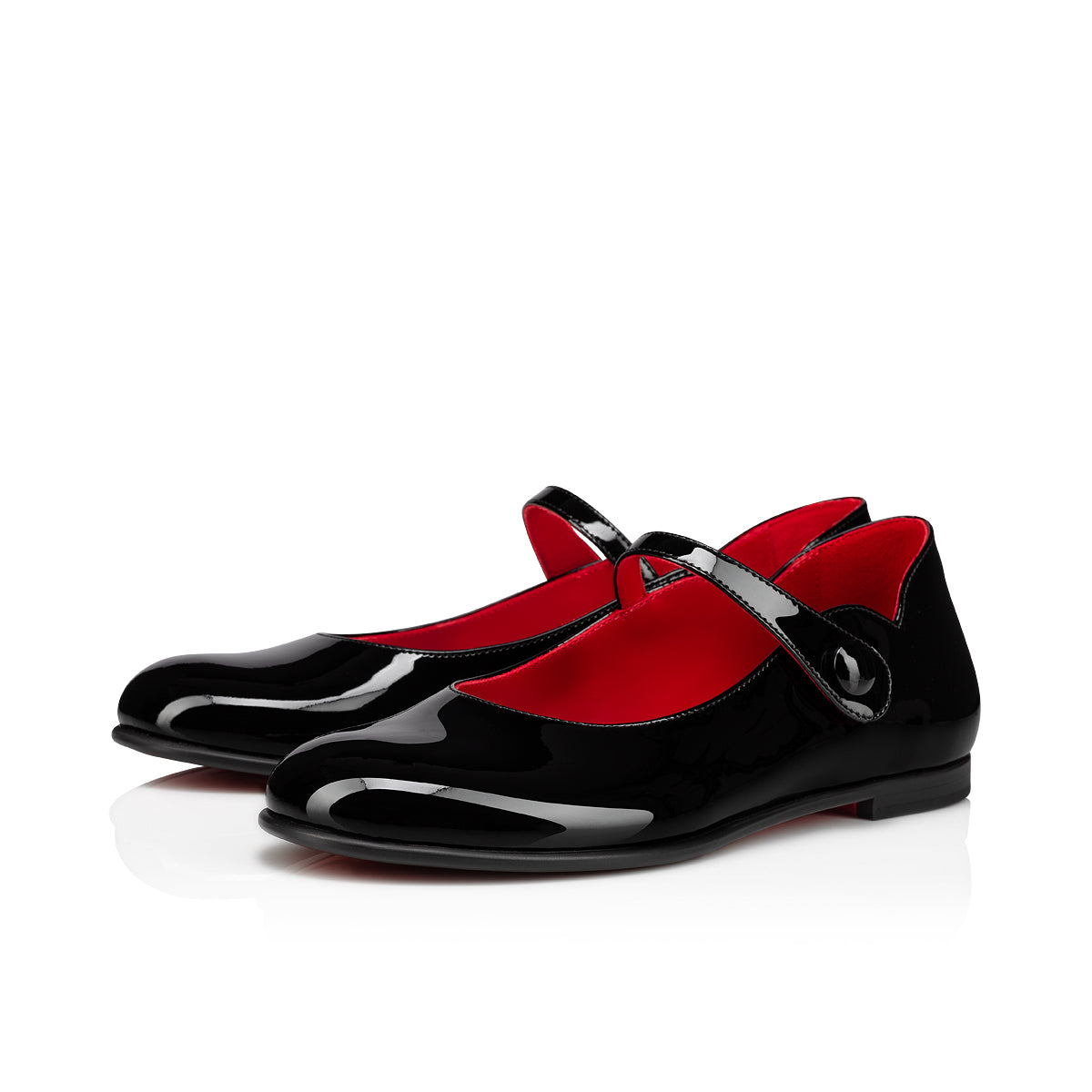 Christian Louboutin Melodie Chick Kids Unisex Shoes | Color Black