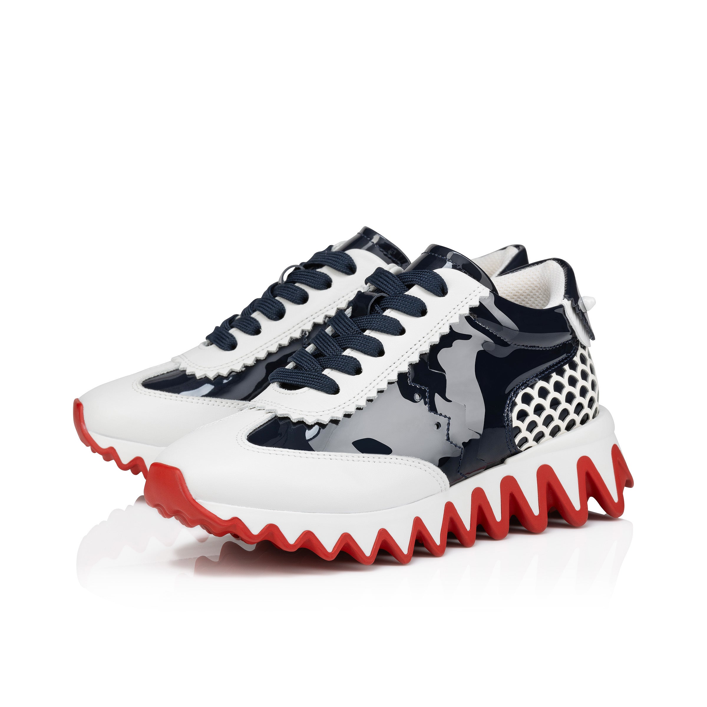 Christian Louboutin Mini Shark Kids Unisex Shoes | Color Multicolor