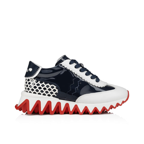 Christian Louboutin Mini Shark Kids Unisex Shoes | Color Navy