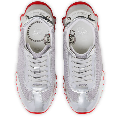 Christian Louboutin Mini Shark Kids Unisex Shoes | Color Silver