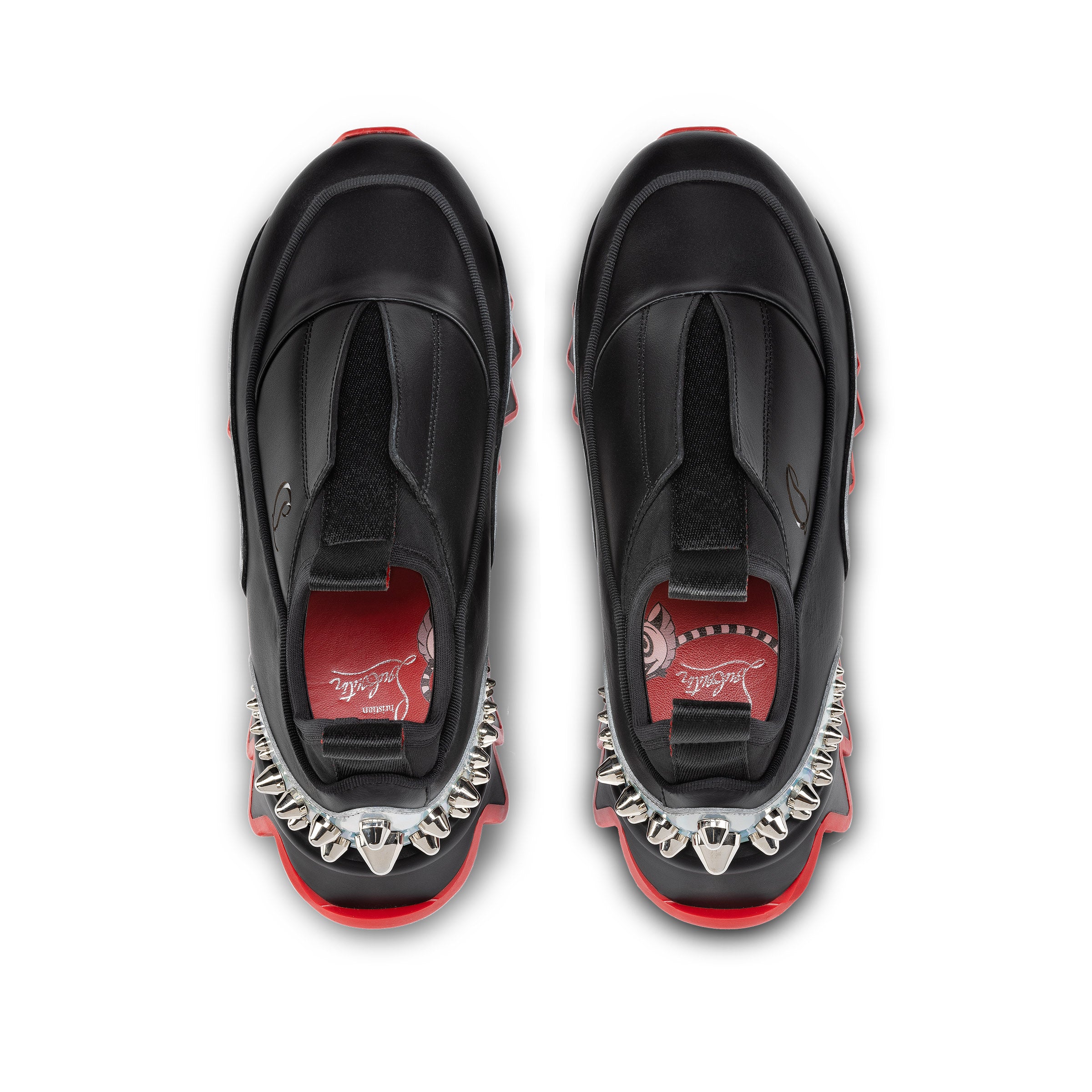 Christian Louboutin Mini Sharkyloub Kids Unisex Shoes | Color Black