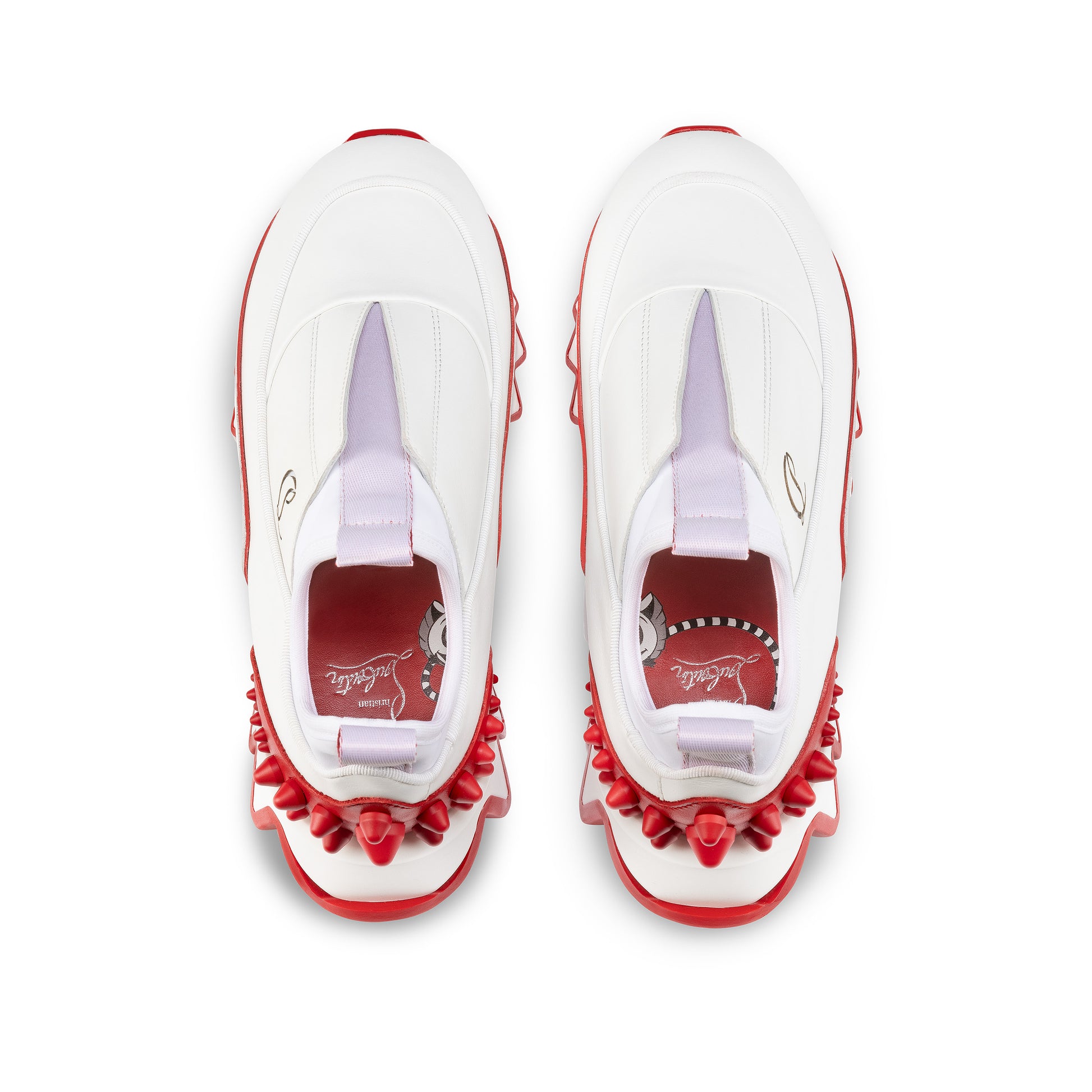 Christian Louboutin Mini Sharkyloub Kids Unisex Shoes | Color White