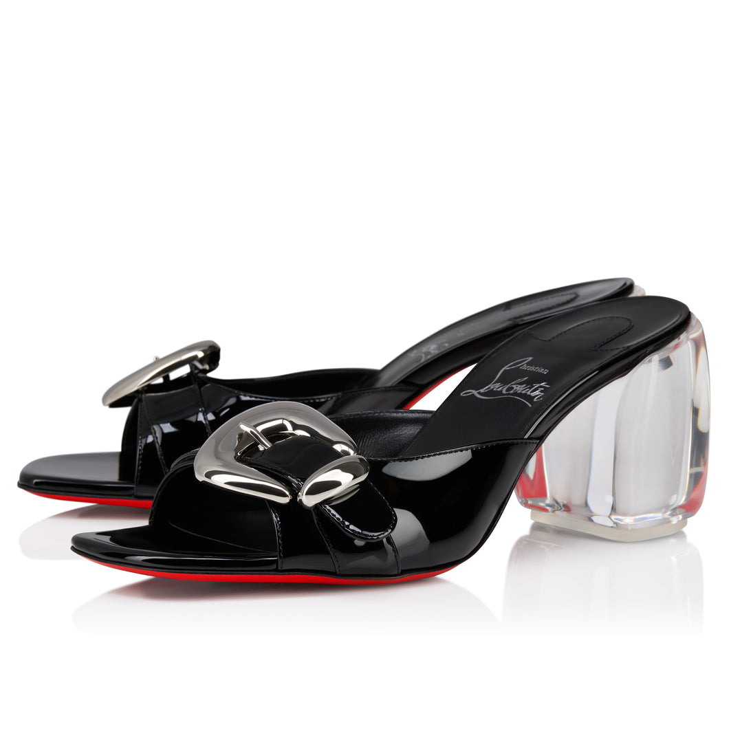 Christian Louboutin Minny Bubble Mule Women Shoes | Color Black