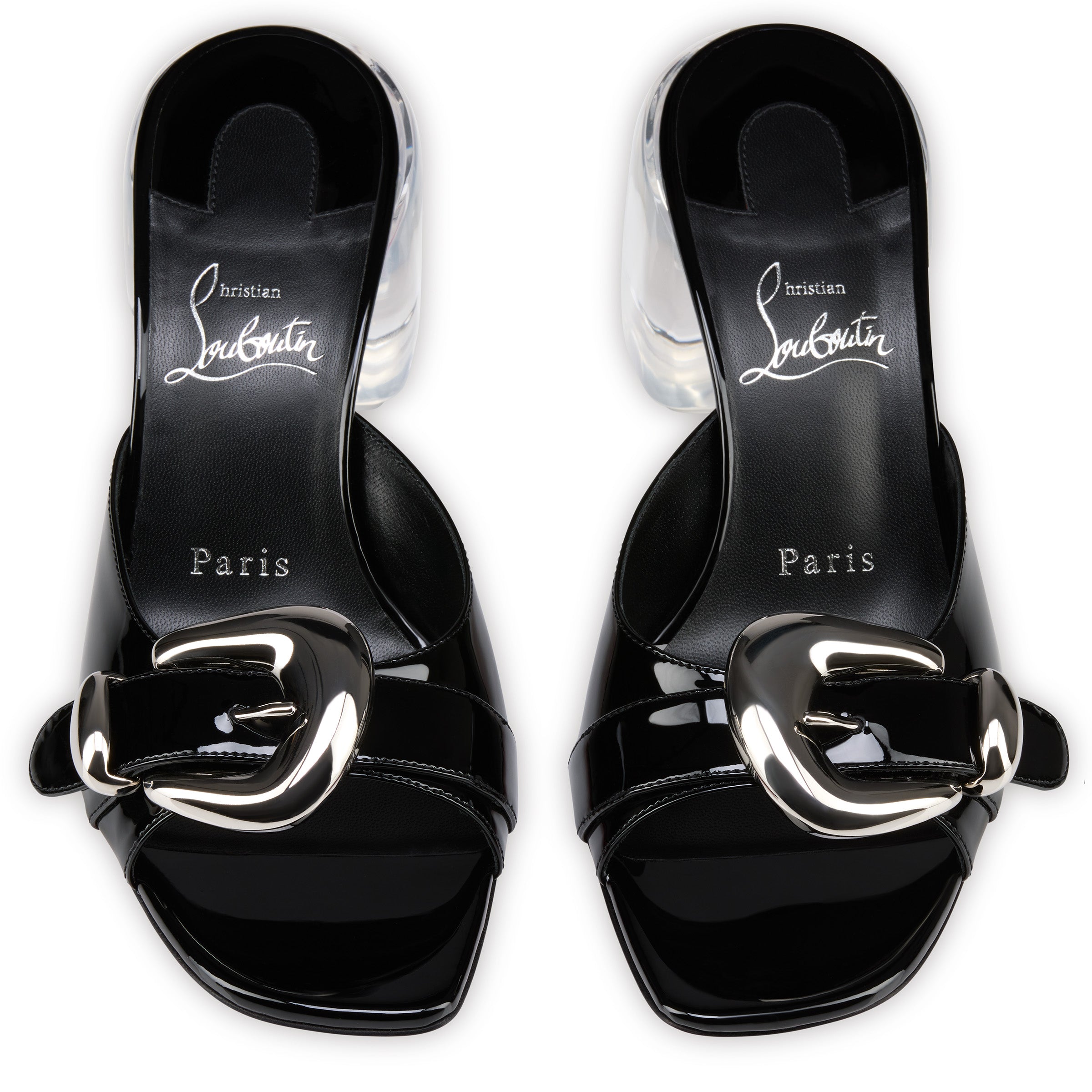 Christian Louboutin Minny Bubble Mule Women Shoes | Color Black