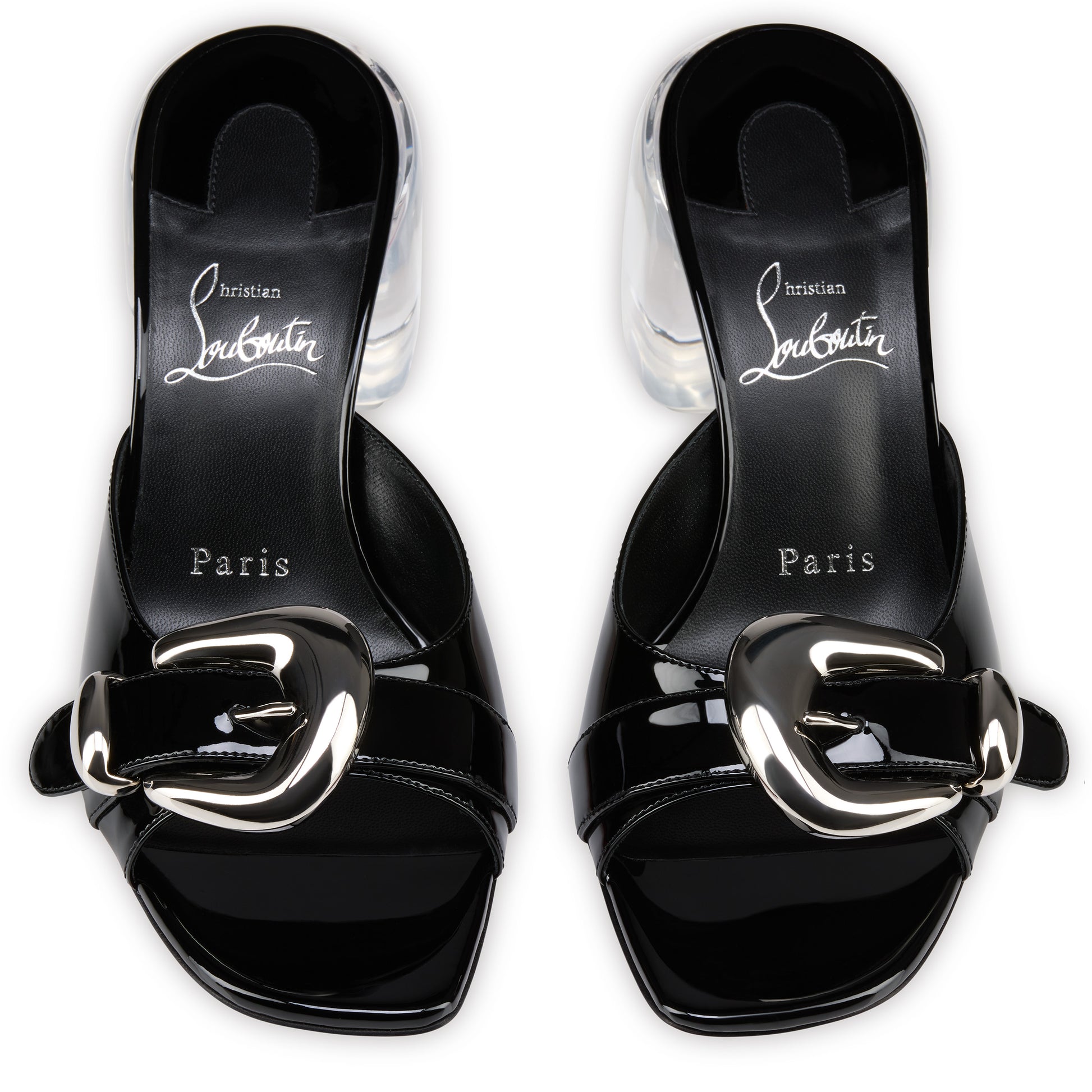 Christian Louboutin Minny Bubble Mule Women Shoes | Color Black