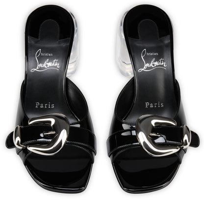 Christian Louboutin Minny Bubble Mule Women Shoes | Color Black