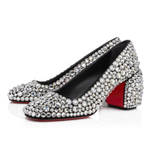 Load image into Gallery viewer, Christian Louboutin Minny Maxi Strass Women Shoes | Color Black
