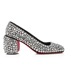 Load image into Gallery viewer, Christian Louboutin Minny Maxi Strass Women Shoes | Color Black
