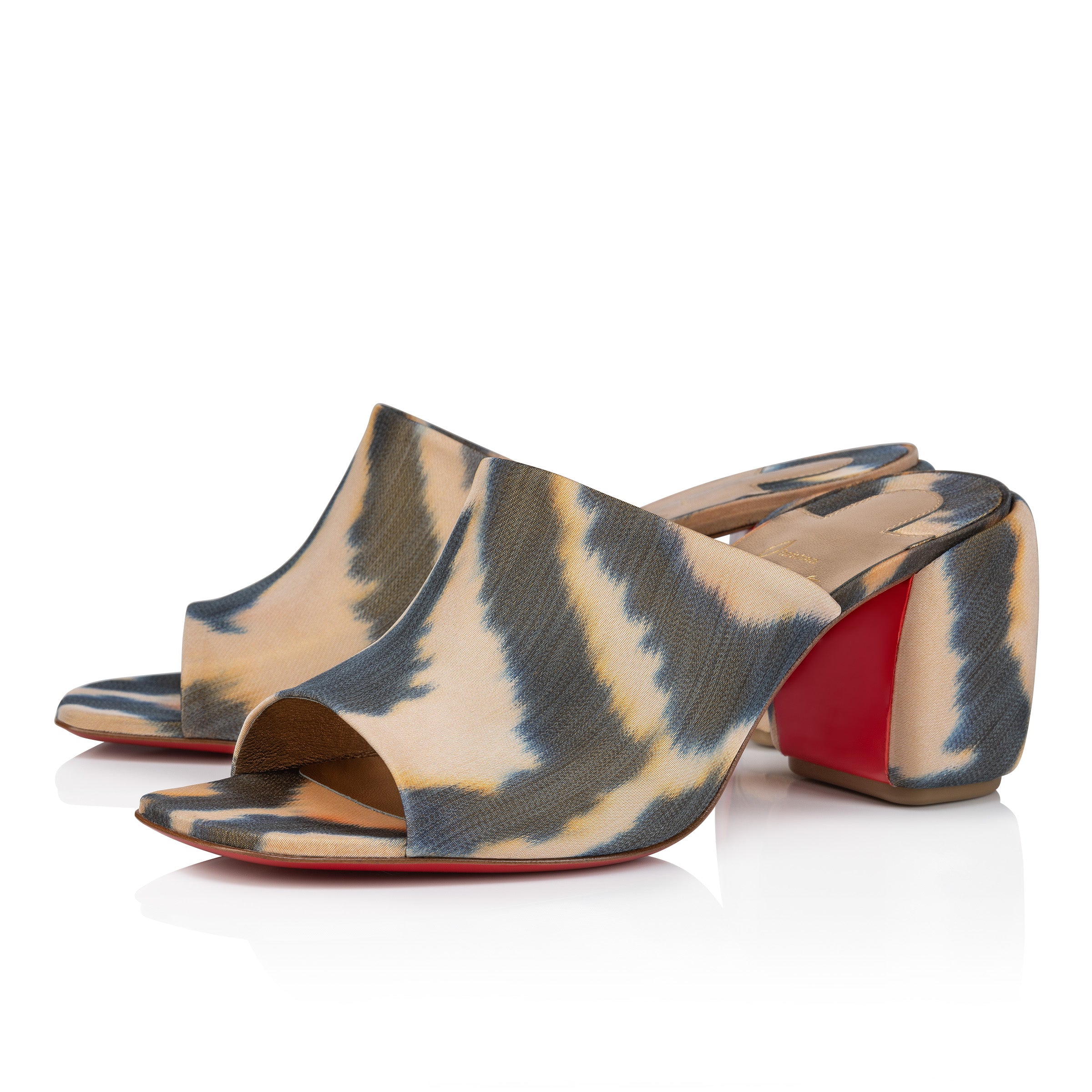 Christian Louboutin Minny Mule Toe Women Shoes | Color Multicolor