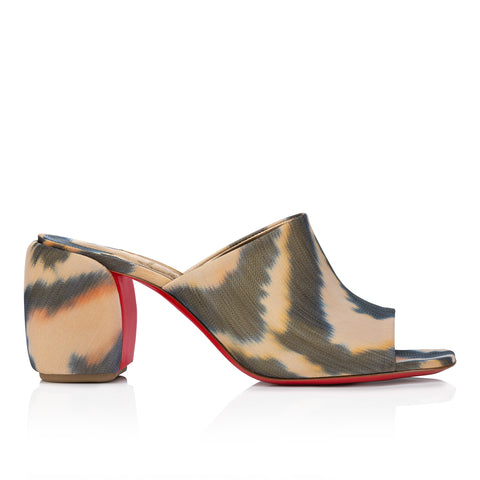 Christian Louboutin Minny Mule Toe Women Shoes | Color Multicolor