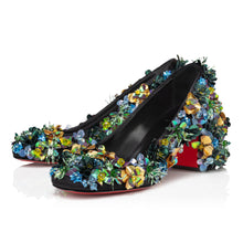 Load image into Gallery viewer, Christian Louboutin Minny Tropica Women Shoes | Color Black
