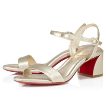 Load image into Gallery viewer, Christian Louboutin Miss Jane Sandal Women Shoes | Color Gold
