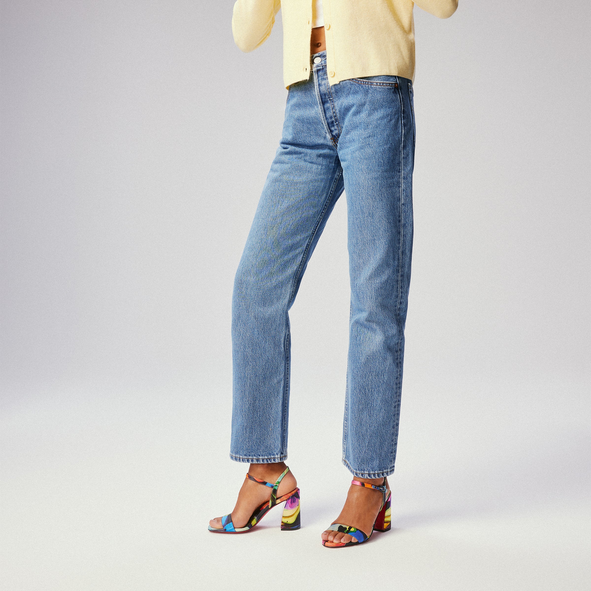 Christian Louboutin Miss Jane Sandal Women Shoes | Color Multicolor