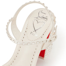 Load image into Gallery viewer, Christian Louboutin Miss Jane Sandal Strass Boum Women Shoes | Color White
