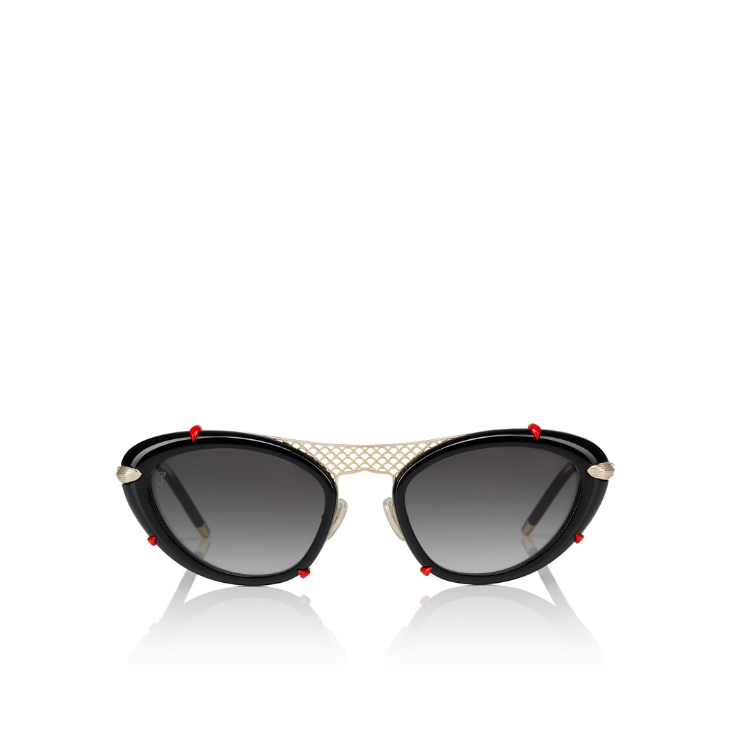 Christian Louboutin Miss Z Lb0001 Women Eyewear | Color Black