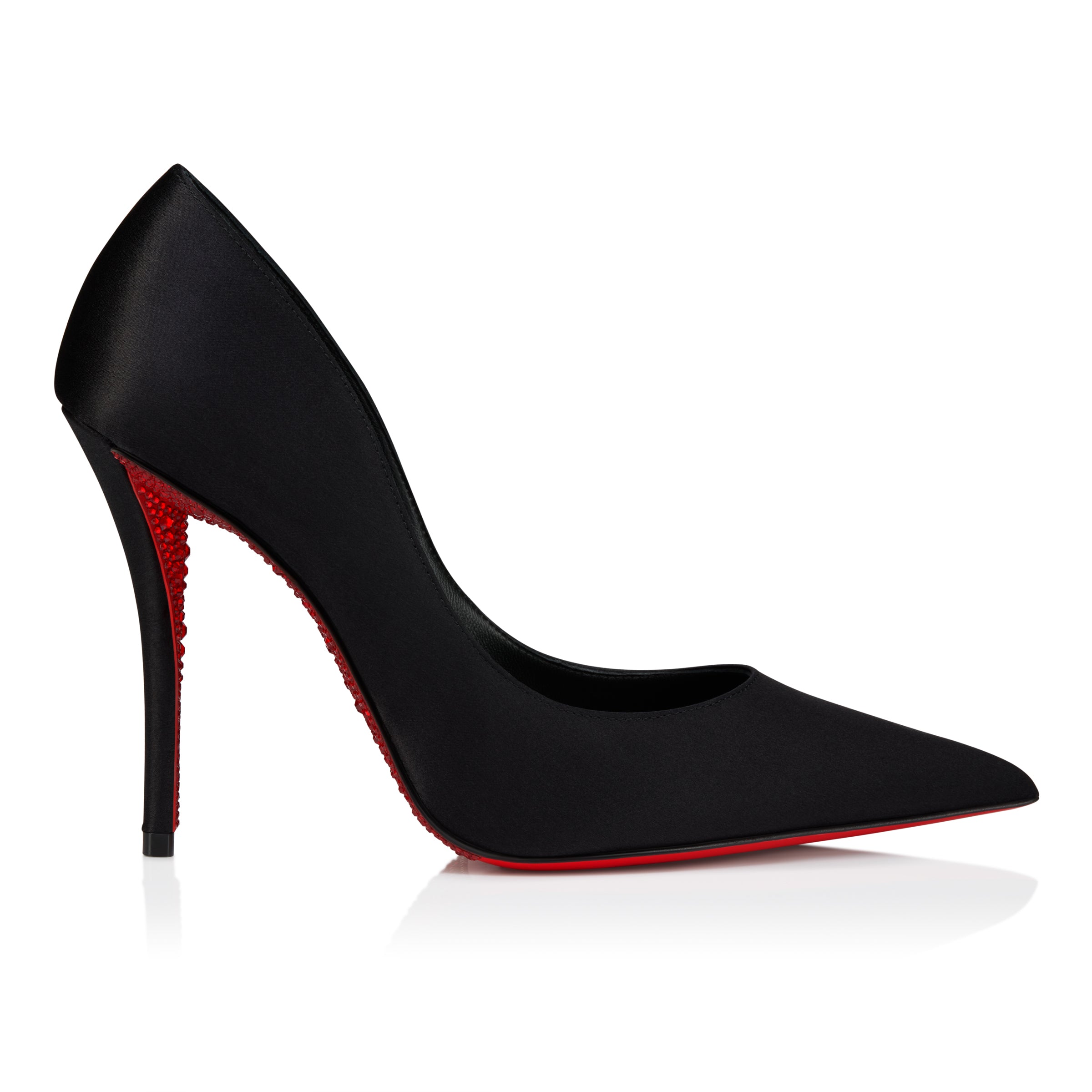 Christian Louboutin Miss Z Suola Strass Women Shoes | Color Black