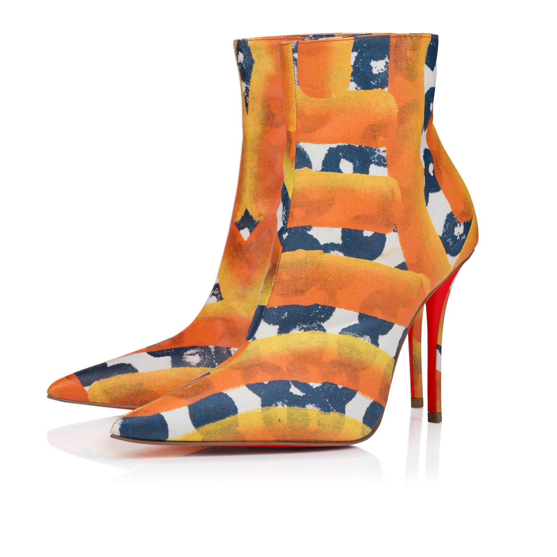 Christian Louboutin Miss Z Booty Women Shoes | Color Orange