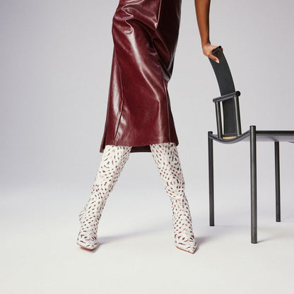 Christian Louboutin Miss Z Botta Gaagal Strass Women Shoes | Color Beige