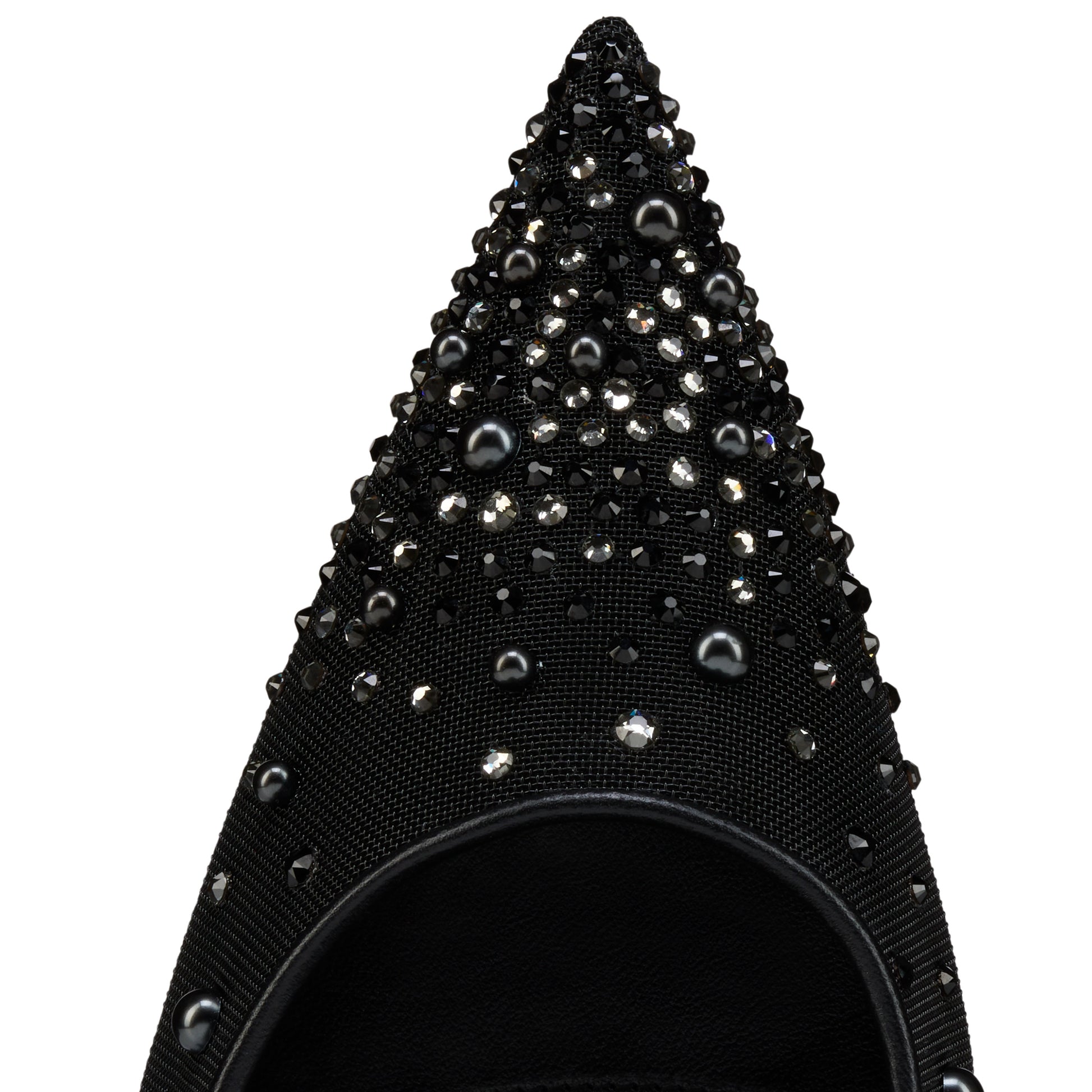 Christian Louboutin Miss Z Degrastrass Perla Women Shoes | Color Black