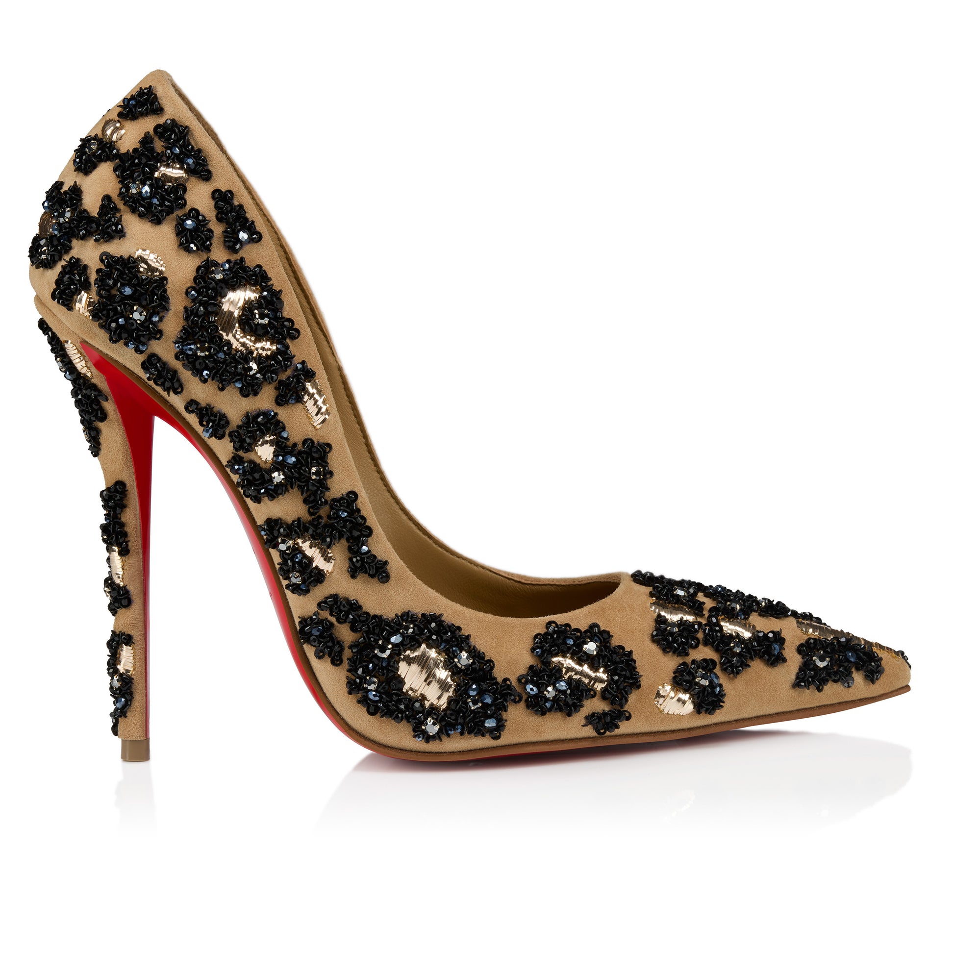 Christian Louboutin Miss Z Lameleo Women Shoes | Color Beige