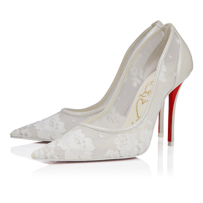 Christian Louboutin Miss Z Mesh Women Shoes | Color White
