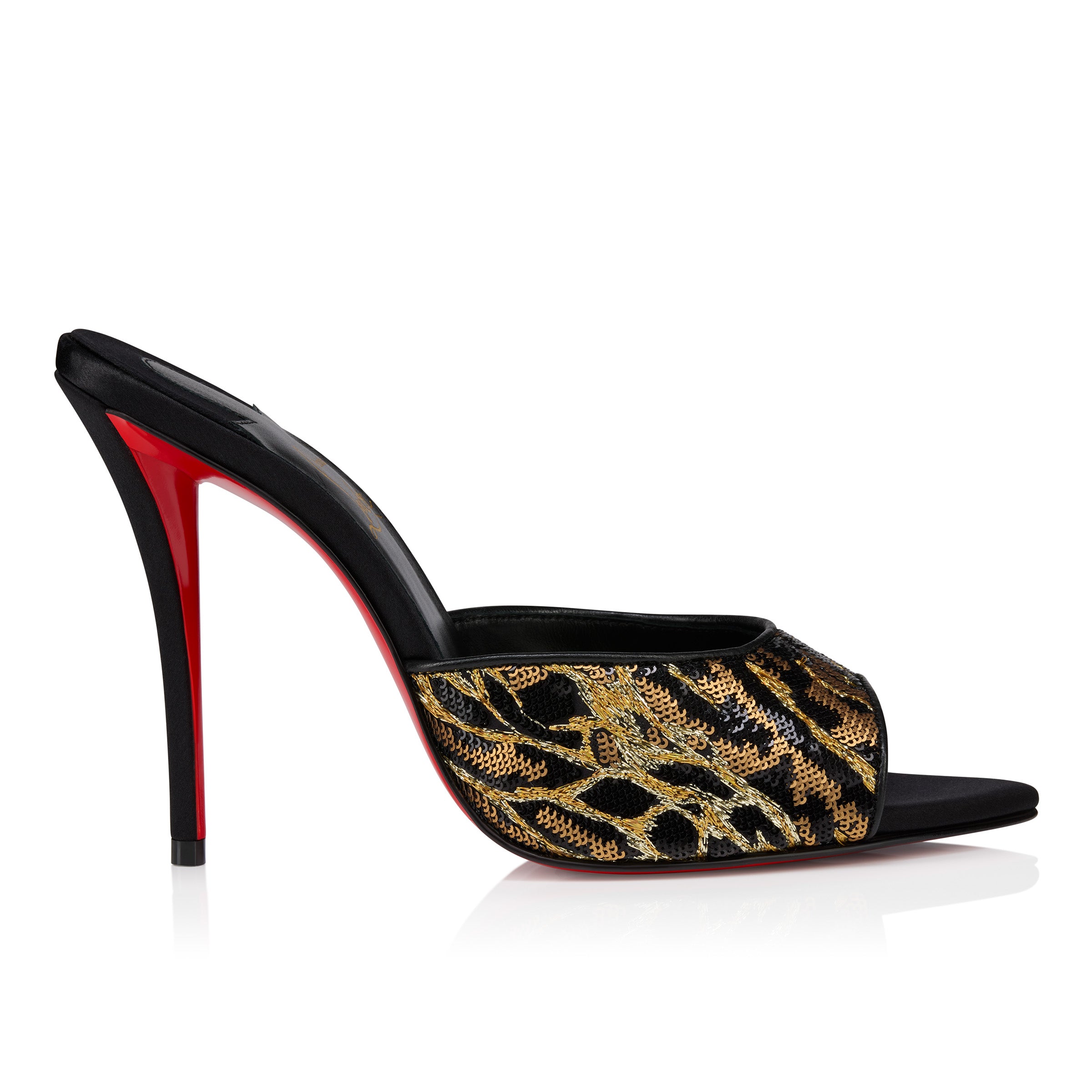 Christian Louboutin Miss Z Mule Ocelot Women Shoes | Color Multicolor