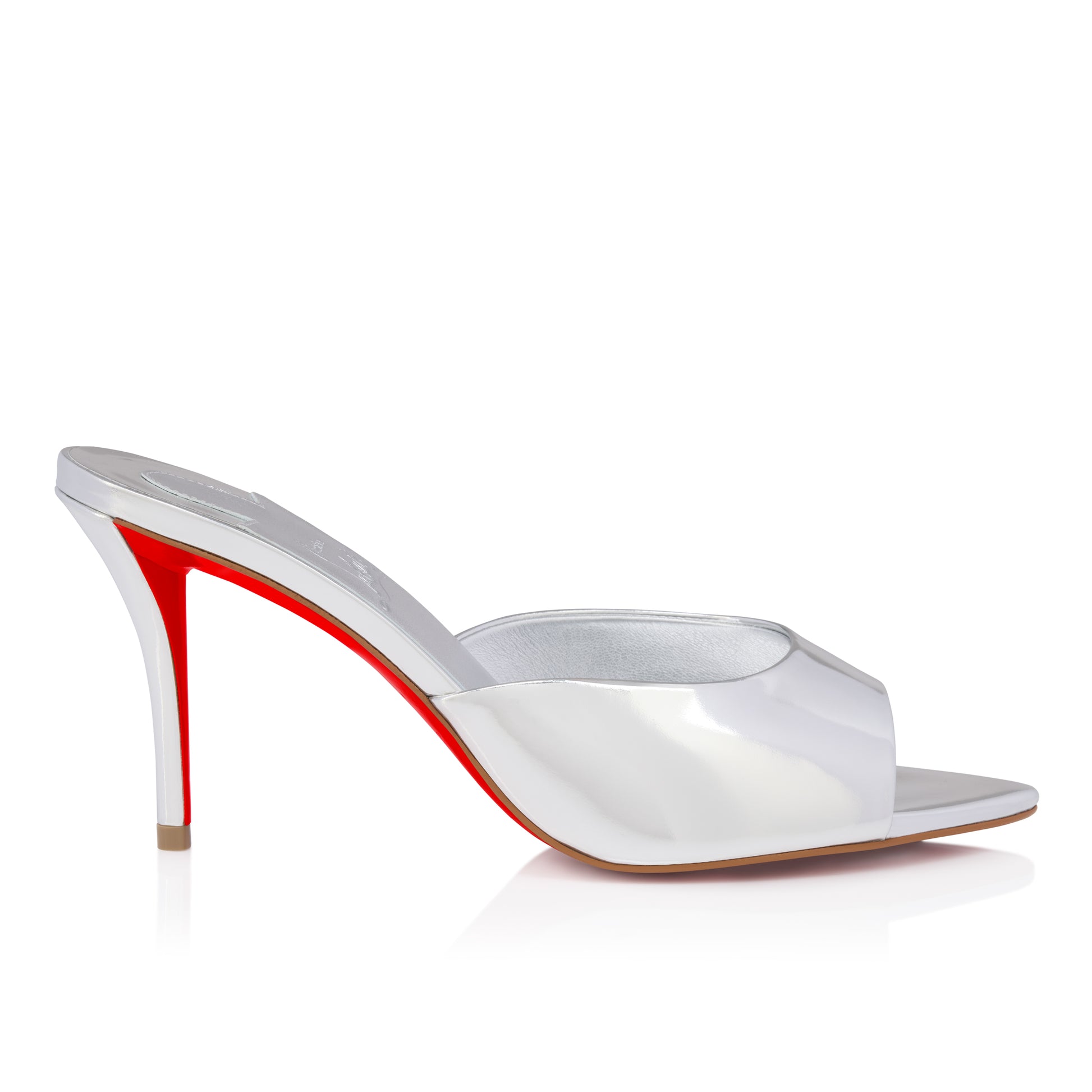Christian Louboutin Miss Z Mule Women Shoes | Color Silver