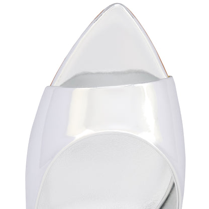 Christian Louboutin Miss Z Mule Women Shoes | Color Silver