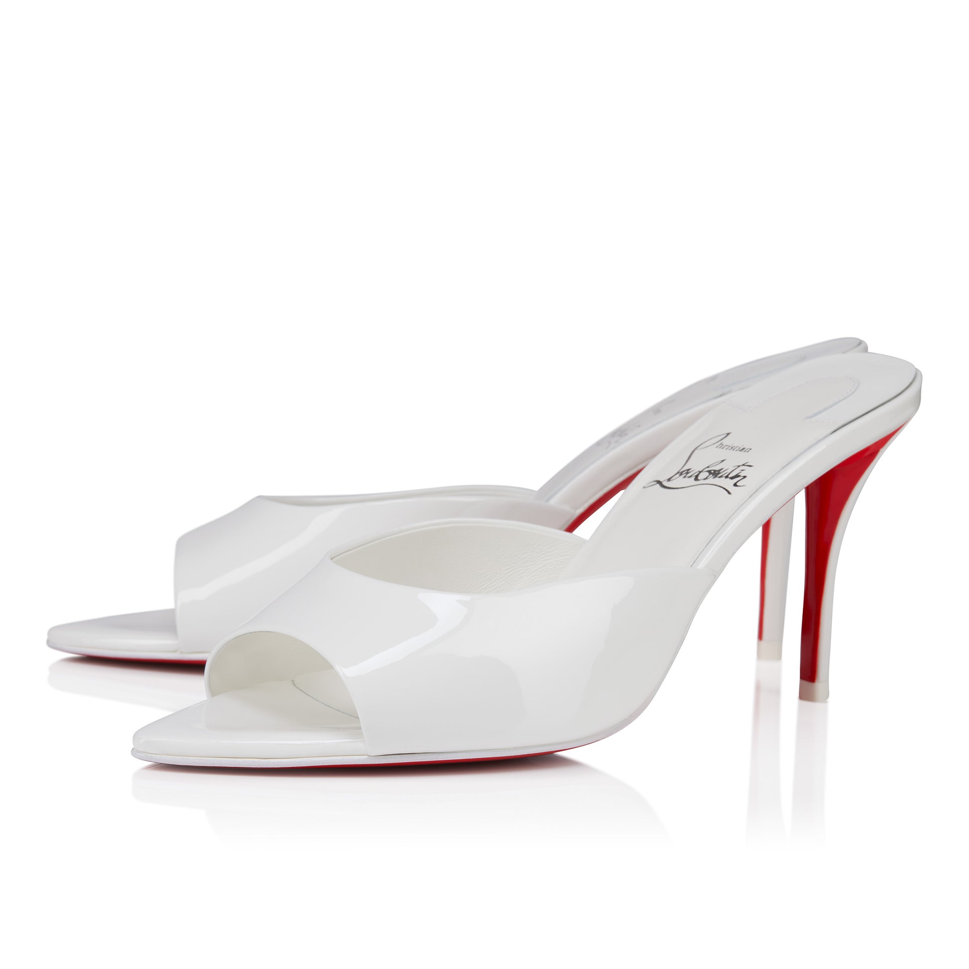 Christian Louboutin Miss Z Mule Women Shoes | Color White